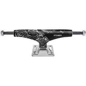 8" Thunder 147 Hi Elissa Steamer '96 Pro Lights Trucks - Black/Silver
