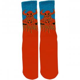 Toy Machine Hell Monster Crew Socks - Red