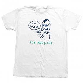 Toy Machine No Posers T-Shirt - White