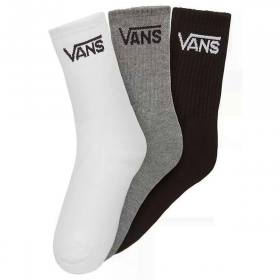 Vans Classic Crew Boys Socks Assorted 3-Pack - Size 1-6