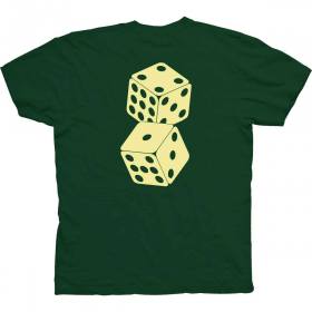 Call Me 917 Dice T-Shirt - Dark Green