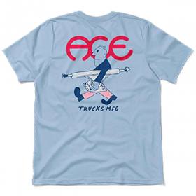 Ace Trucks MFG Guy T-Shirt - Light Blue