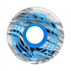 59mm 80a Acid Chemical Co Jelly Shots Wheels - Black/White Swirl