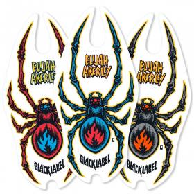 Black Label Elijah Akerley Spider Die-Cut Sticker  - Assorted Colors