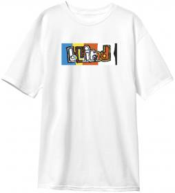 BLIND "Colored People" Mark Gonzalez Skateboard T-Shirt WHITE M L XL GONZ Tee 