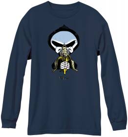 Blind Vintage Banana Reaper Long Sleeve T-Shirt - Navy