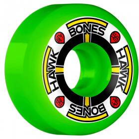 58mm 104a Bones SPF P5 Sidecut Tony Hawk T-Bones II Wheels - Green
