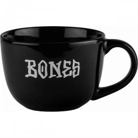 Bones Wheels Print Stitch 22 oz. Mug - Black