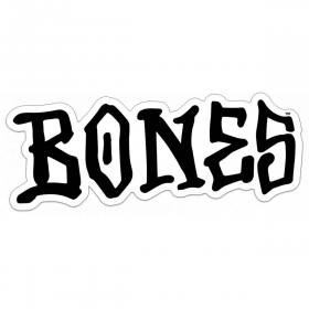 Bones Wheels Ramp Vinyl Die-Cut Sticker - 16" Black/White