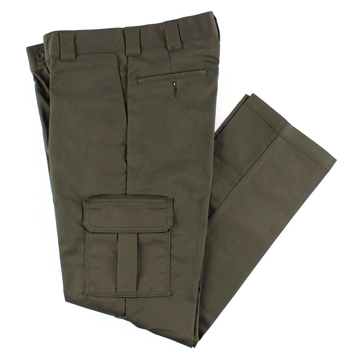Charcoal Twill Pocket Wide Leg Cargo Pants