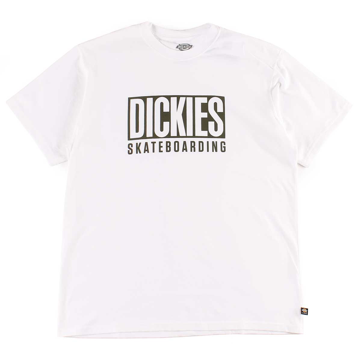 Dickies Skate Relief T-Shirt - White | SoCal Skateshop