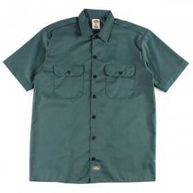 Dickies Short Sleeve Work Shirt - Lincoln Green