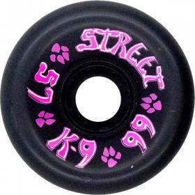 57mm 99a Dogtown K-9 80's Street Wheels - Black