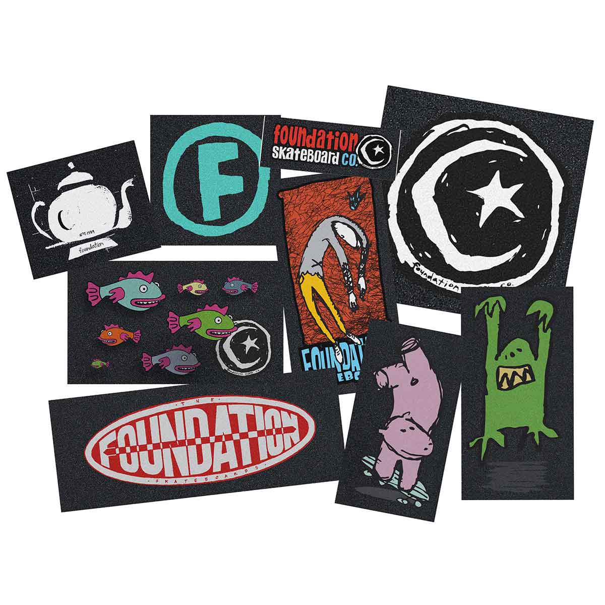 5 Stickers Free-INC Element/Enjoi/Plan B Skateboard/Skate Sticker Pack 10 pack 