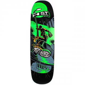 H-Street T-Mag Dead Man Flying Shaped Skateboard Deck - Orange