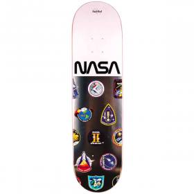 8x31.5 Habitat NASA Logo Array Deck - White