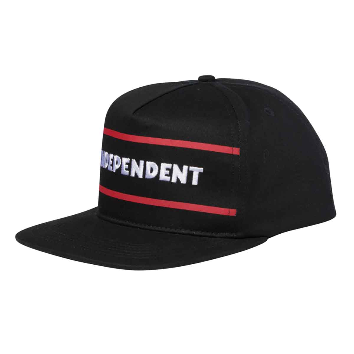 Independent Skateboard Trucks Span Mesh Trucker Snapback High Profile Hat Black
