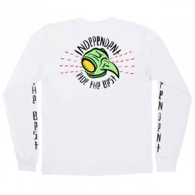 Independent Trucks Tony Hawk Transmission Long Sleeve T-Shirt - White