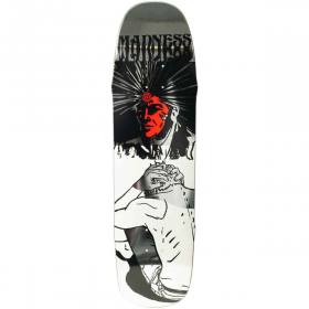 8.25x31.9 Madness Breakdown Shaped R7 Deck - Silver