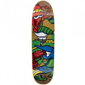 8.6x31.8 New Deal Knigge DSV SP Re-Issue Deck - Brown