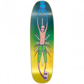 9.18x31.9 New Deal Mike Vallely Alien HT Re-Issue Deck - Neon