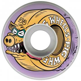 53mm 101a Pig Hog Wild Wheels - Purple