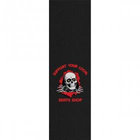 9x33 Powell Peralta Premium Printed Black Griptape - Support Your Local Skateshop