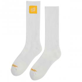 Santa Cruz Venture Opus Eco Crew Socks - Off White