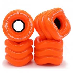 60mm 78a Shark Wheel California Roll Cruiser Wheels - Orange