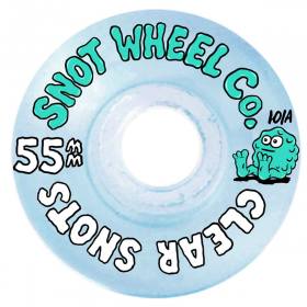55mm 101a Snot Clear Wheels - Blue