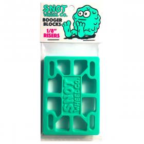 1/8" Hard Snot Wheels Truck Skateboard Risers - Teal