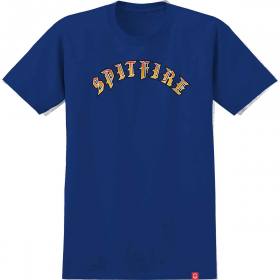 Spitfire Wheels Old E Youth T-Shirt - Royal Blue