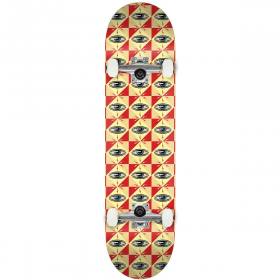 Toy Machine Pattern Logo Complete Skateboard - 8.5x32.25