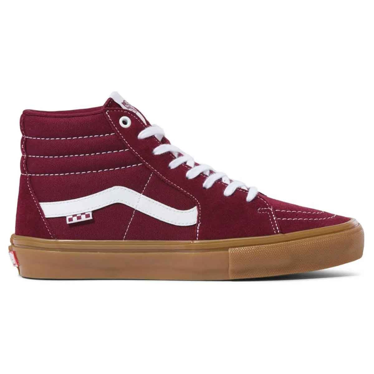 Vans Skate Sk8-Hi Shoes - Port Royale/Gum | SoCal Skateshop