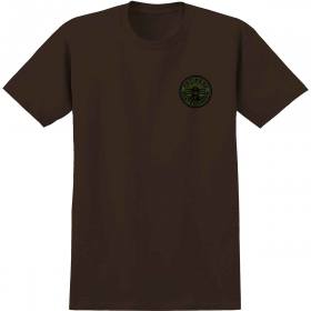 Antihero Stay Ready Chest T-Shirt - Dark Chocolate