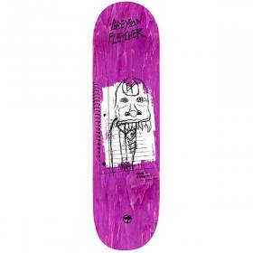 8.25x31.5 Arbor Greyson Fletcher Disguised Deck - Purple Stain