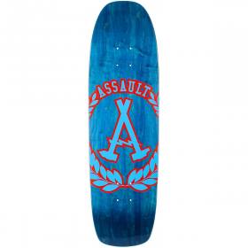 8.78x32.38 Assault BCH Mario Shaped Deck - Blue Stain