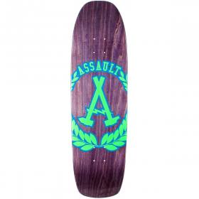 8.78x32.38 Assault BCH Mario Shaped Deck - Purple Stain