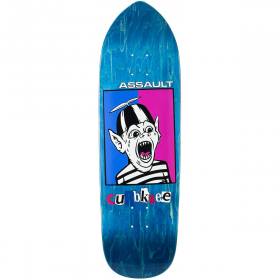 9x32.25 Assault Curb Creep Shaped Deck - Blue Stain
