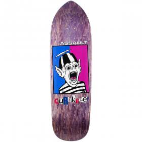 9x32.25 Assault Curb Creep Shaped Deck - Purple Stain
