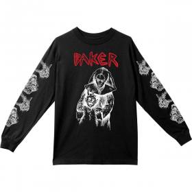 Baker Nun Day Long Sleeve T-Shirt - Black