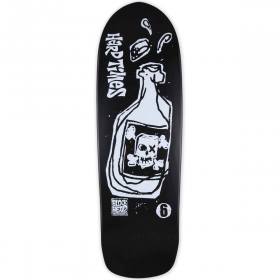 10x33.125 Blockhead Hard Times 6 Re-Issue Modern Deck - Black Dip/White