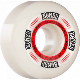 54mm 103a Bones STF V5 Sidecut Regulators Wheels - Natural/Red