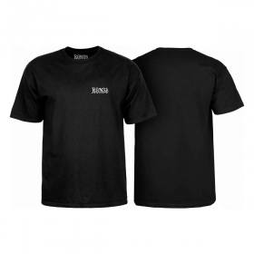 Bones Wheels Stitch T-Shirt - Black