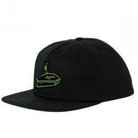 Creature Last Call Mid-Profile Snapback Hat - Black