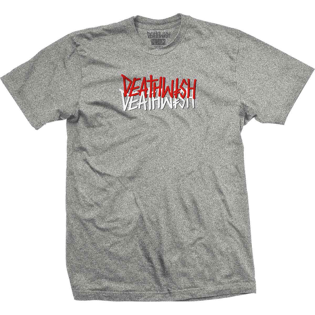 Deathwish Skateboards Offest T-Shirt - Heather Grey