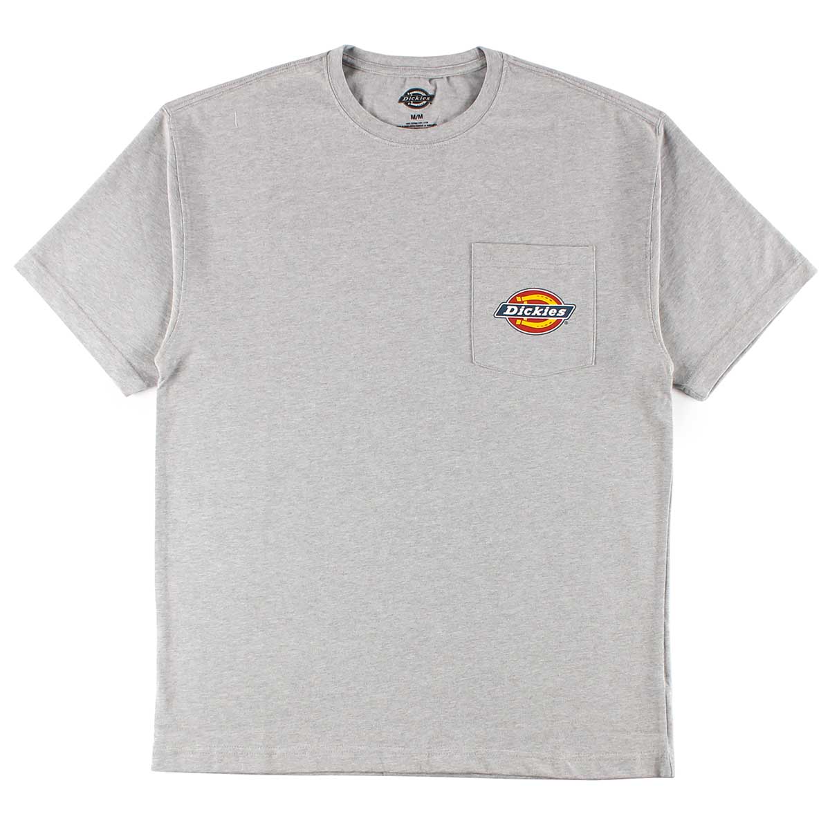 Dickies Pocket Logo T-Shirt - Heather Grey | SoCal Skateshop