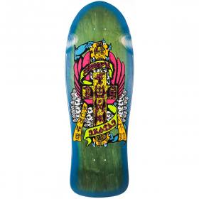 10.125x30.325 Dogtown Eric Dressen Hands Re-Issue Deck -  Green Stain/Blue Fade