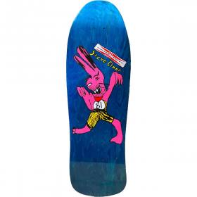 10x32.25 G&S Steve Claar Rabbid Rabbit c90 Concave Re-Issue Deck - Blue Stain