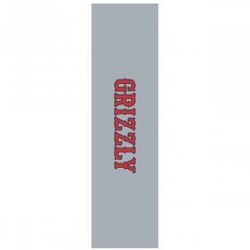 9x33 Grizzly Bottom Of The 9th Graphic Griptape - Grey